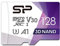 Silicon Power - Scheda di memoria Micro SD U3 SDXC da 128 GB, fino a 100 MB/s, ad alta velocità, per videocamere, DJI Pocket e droni