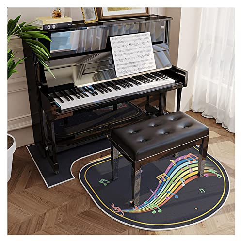 PPGE Klavier Schalldicht Teppich, Klavier Schallschutzmatte, Anti-Vibration Matte/rutschfest Teppich/Schallschutz Teppich/Bodenschutzmatte Teppich/160×70 cm SchalldäMmung Klavierteppich (Color:D)