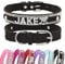 Senristar Personalisierte Bling Strass Hundehalsband mit Namen, Benutzerdefinierte Glitter Crystal Diamond Hundehalsband für Kleine Mittlere Große Hunde