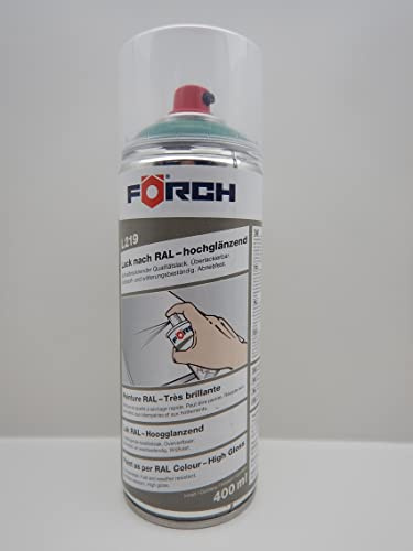 Spray de pintura verde patina RAL 6000, bote de 400 ml (1)