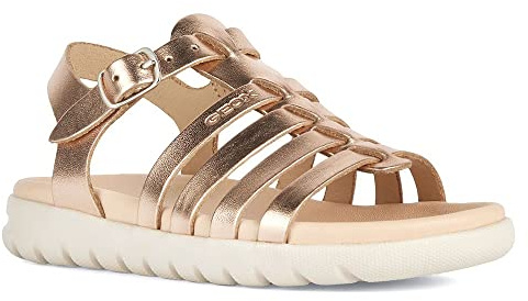 Geox J Sandal Soleima Gir, copper, 2.5 UK