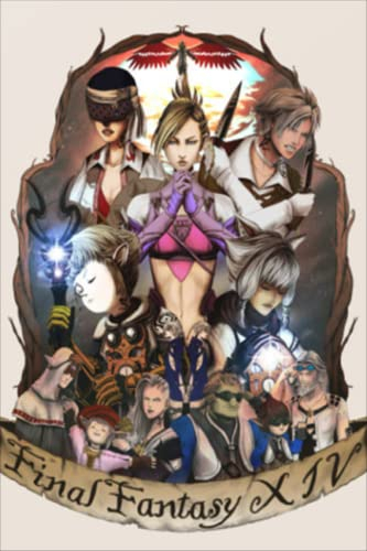 Final Fantasý XIV Notebook: Final Fantasý XIV Wide Ruled, 6x9, 100 Pages | Best gift for video games lovers, Perfect present for Final Fantasý fans (Composition Notebooks)