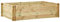 Pflanzgefäß, Blumenkasten, Hochbeet, Garten, aus imprägniertem Holz, 150 x 100 x 40 cm, Pflanzbeet, Balkon, Außenbereich, Holzstärke 16 mm