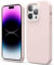 Verco Handyhülle für Apple iPhone 14 Pro Max Hülle, Case Silikon Gel [weiches Innenfutter] Schutzhülle für iPhone 14 Pro Max Case stoßfest, Rosa