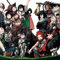 My Hero Academia Kits de pintura de diamantes 5D para adultos, kit de pintura de diamantes completo de anime, kits de arte de diamantes para decoración de pared del hogar
