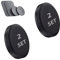 m MU Support Telephone Voiture 2 pièces avec 4 plaques de métal, Aimant Telephone Voiture Rotation à 360 Degrés, Support Telephone Voiture Magnetique pour iPhone Samsung et Autres Smartphones