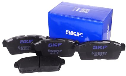 SKF Scheibenbremse Bremsbelag VKBP 80542-4er Set - Position Vorderachse Höhe 77mm Länge 134mm Breite 83mm Dicke 14mm - OE Qualität