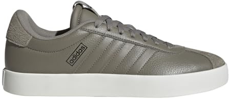 adidas Men's VL Court 3.0 Shoe, Clay/Clay/Black, 11.5