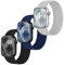 Raradev 3 Stück Geflochten Armband Kompatibel mit Apple Watch Armband 42mm 41mm 40mm 38mm, Elastisch Nylon Band Solo Loop Sport Armbänder für iWatch Series 10 9 8 7 6 5 4 3 2 1 SE, XS 125mm