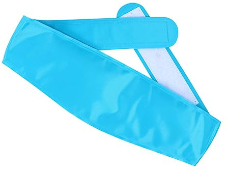 FOMIYES Eisbeutel-stirnband – Wiederverwendbares Sport-kühlband Für Verletzungen Prellungen Verstauchungen Zerrungen Mit Riemen Für Heiß-/kältetherapie – Himmelblau