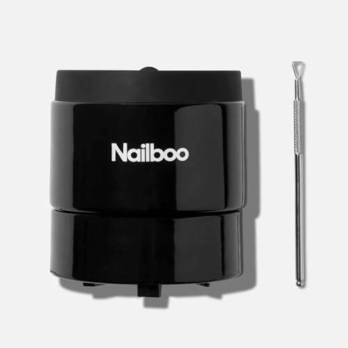 Nailboo Magic Soak Manicure Remover Bowl, Electric Nail Soak Tray Effortlessly Removes Nail Powder, Acrylic, Gel Nail Polish and Squeeze, Perfect Size for Manicure