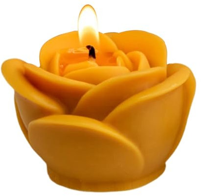 Rosenförmige Kerzen, Rosenblumenkerze,Künstliche Blumen-Teelichtkerzen - Duftkerze in Form einer Valentinsblume, Sojawachskerze, Dekoration für Tisch, Kamin, Zimmer, Weihnachten, Geburtstag