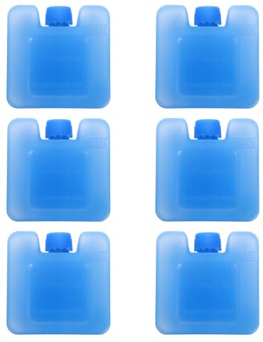 TOPBATHY Air Cooler Ice Pack Set 6pcs Household Ice Cooling Pack Reusable for Cooler Freezer for Fan