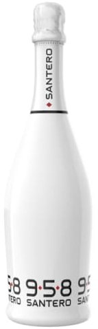 Bottiglia Santero 958 - Bottiglia Grande da 750 ml Vari Colori e Sfumature di Gusti aperitivo Veneziano (Bianco Dedica Personalizzabile)
