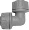 Polyplumb Push Fit Elbow 15mm - Grey (Pack of 5)