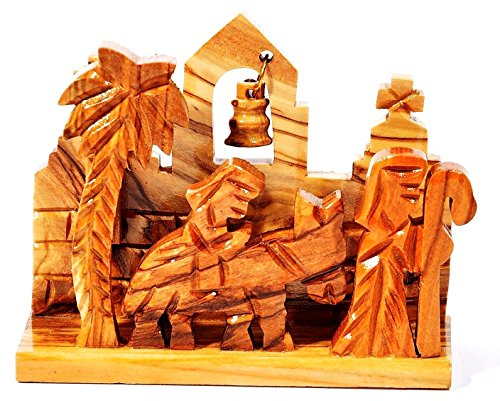 Kinderbett Krippe Modell 1302 Made in Olivenholz aus Bethlehem