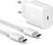 Pack Super Fast Charger + Câble pour Oppo A94 5G Fast Charger 25W Ultra-Puissant et Rapide Nouvelle Generation avec Cable Double Type C - Puissance 25W