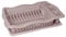 Plastic Dish Drainer Rack Tray Cutlery Plate Cup Holder (Pink)