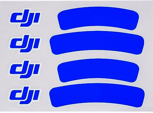 Original DJI Sticker Phantom 3 & 2 Blau Aufkleber Logo blue
