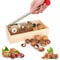 Nussknacker, Nussknacker für Walnüsse, Einstellbar Walnussknacker, mit Hebel-Funktion, Einfaches Schälen verschiedener Nüsse, Geeignet für Walnüsse, Macadamia, Haselnüsse, Pekannüsse, Klein