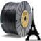 Eono PLA Plus Filament 1,75 mm, PLA Pro 3D Drucker Filament, PLA+ Filament 6,6 LBS (3 kg), Maßgenauigkeit +/- 0,05 mm für FDM Drucker, Schwarz