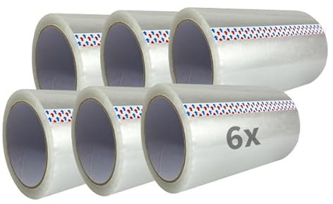 6 Rollen Adresssenschutzfolie/Etikettenschutzfolie, transparent, selmundo 810, Abmessung:150mm x 66m