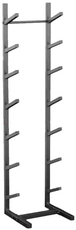 Snowboardaufbewahrung Black Skateboard Holder Floor, Commercial Longboard/Snowboard Display Rack, Yoga Mat Hanger for Home Gym/Studio Corner,Space Saving(119x25x25cm)