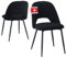 Albatros Esszimmerstühle mit Cord-Bezug 2er Set Silvi, Schwarz - Stilvolles Vintage Design, Cord-Bezug, SGS geprüfter Polsterstuhl - Moderner Küchenstuhl, Stuhl Esszimmer oder Esstisch Stuhl