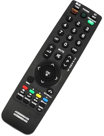 VINABTY AKB69680403 AKB69680438 Sostituire il telecomando per LG 42LH20 32LF11 42LH30 47LF11 42LH35FD 42PQ20D 50PQ20D 32LG2100 32LH2000 LCD LED Plasma TV 22LH20UD 50PQ20D 42PQ20D remote
