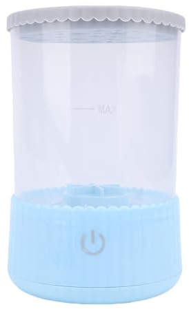Yctze Nettoyeur de Pinceaux de Maquillage électrique, Machine de Nettoyage Douce et Rapide Automatique, Laveur de Pinceaux de Maquillage Multifonctionnel, Idéal pour les Amateurs de et les Amateurs