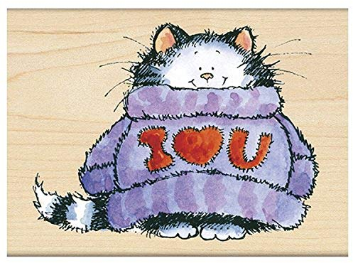 Penny Black 3611J Wood Mounted Rubber Stamp, Love, X-Large