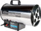 Güde Gasheizgebläse GGH 10 INOX (220-240 V, 10000 W Heizleistung, 500 m³/h Gebläseleistung, Piezozündung, Brenner und Gehäuse aus hochwertigem Edelstahl, 300mbar Druckminderer, 1,5 m Gasschlauch)