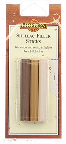 Liberon Shellac Fill Stick Light x 3 LIBSFSL