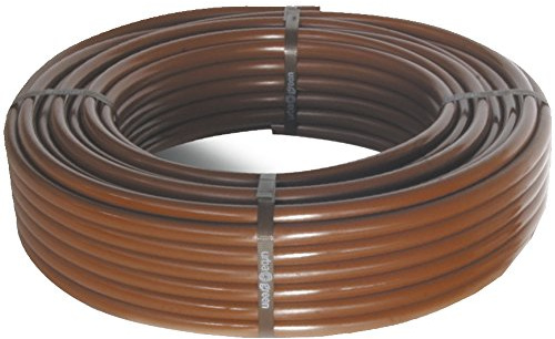 CEPEX - Tubería goteo lisa de 16 mm color marrón rollo de 25 ml.