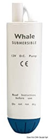 Whale 16.921.40 Immersion Pump for Suction or Transfer Fresh or Saltwater 12v 3A 10x13mm