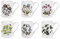 Botanic Garden Coffee Mugs 10oz - Set of 6