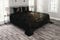 ABAKUHAUS Tiger Tagesdecke Set, König von Sundarbans, Set mit Kissenbezügen Waschbar, für Doppelbetten 264 x 220 cm, Schwarz Orange