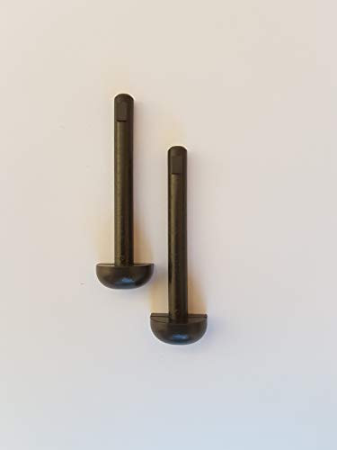 Grey NBBS hinge pins for the caravan battery box door, pack of 2