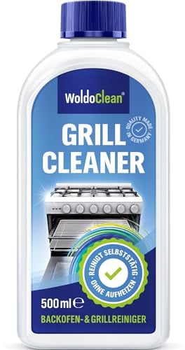 Grillreiniger und Backofenreiniger Gel 500ml - entfernt eingebranntes Fett selbsttätig ohne Aufheizen
