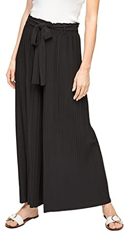 s.Oliver BLACK LABEL Damen 150.10.104.18.180.2063916 Hose, True Black, 40