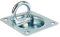 OROK - Anneau arrimage, Anneaux de Fixation pour remorque - 1 pièce - A encastrer - Dimensions : 96 x 102mm - Profondeur : 25mm - Convient à Tous Types d'utilisation (remorque, Plancher..)