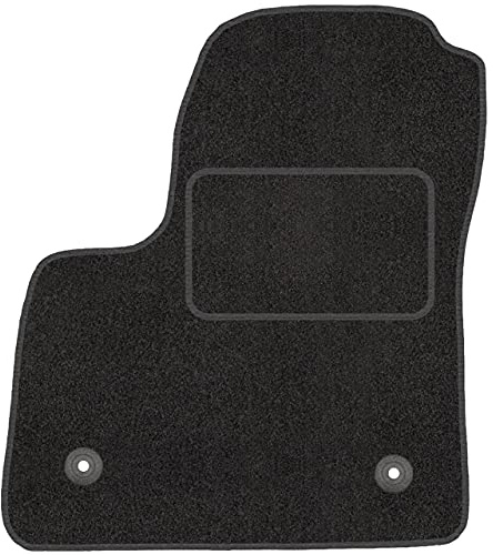 Motohobby Fußmatten passend für Opel Meriva A Schwarz 1-teilig | Automatten, maßgeschneidert, rutschfest, Schmutzschutz für jeden Tag, Velours