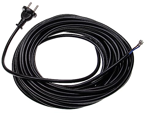 vhbw cavo di alimentazione compatibile con Miele Tango Plus, S8730 aspirapolvere - 15 m, 1000 W
