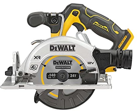 DeWALT DCS512NT-XJ Cordless Circular Saw 12V with Saw Blade, AirLock Adapter, Parallel Stop, Tension Hook, TSTAK Box