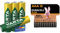 VARTA Recharge Akku Phone Accu Micro NI-Mh Accu (AAA 4er Pack, 800 mAh) für schnurlose Telefone, wiederaufladbar & Duracell Plus AAA Micro Alkaline-Batterien, 1.5V LR03 MN2400, 12er-Pack