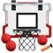 QDRAGON Mini Basketballkorb Kinder, Basketballkorb Indoor Outdoor Tür Hängen Basketballbrett Basketball Set mit 3 Bällen, Netz, Backboard und Luftpumpe für Jungen Mädchen Kinder und Erwachsene