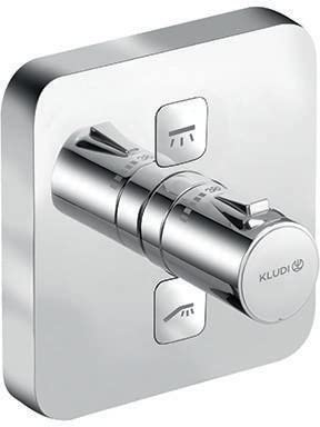 Kludi UP-Thermostatarmatur PUSH Feinbaus m FE soft edge chr