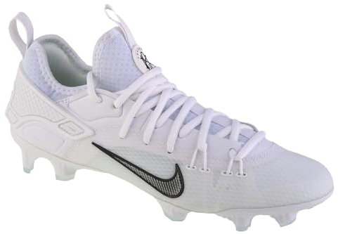 Nike Huarache 9 Elite Low Lax FG FD0089-101, Men Football Boots, White, 46 EU