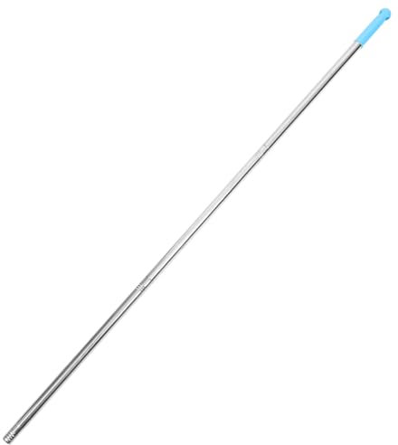 SOLUSTRE Broom Handle Replacement Metal Broom Stick Extension Pole Threaded End Outdoor Cleaning Random Color