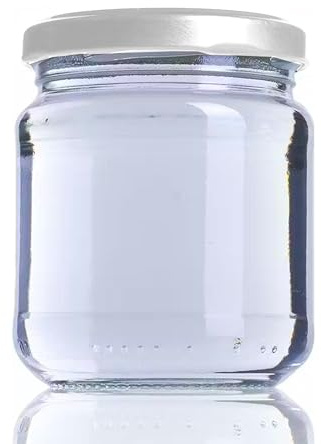FERRAMENTA BONIFAZIO Barattoli Vasetti in vetro per la conservazione da 212 ml in confezione da 120 pezzi con TAPPO BIANCO per conservare marmellata, peperoncino,e non solo (120 pezzi da 212 ml)
